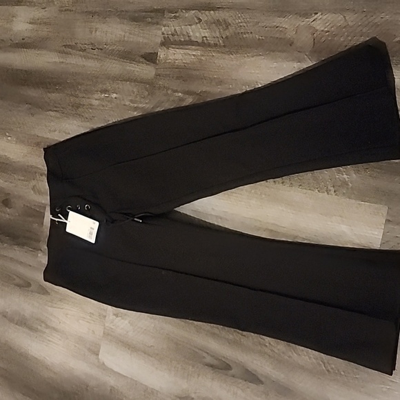 FRAME LACE UP ANKLE TROUSERS SIZE 6 - Picture 1 of 7